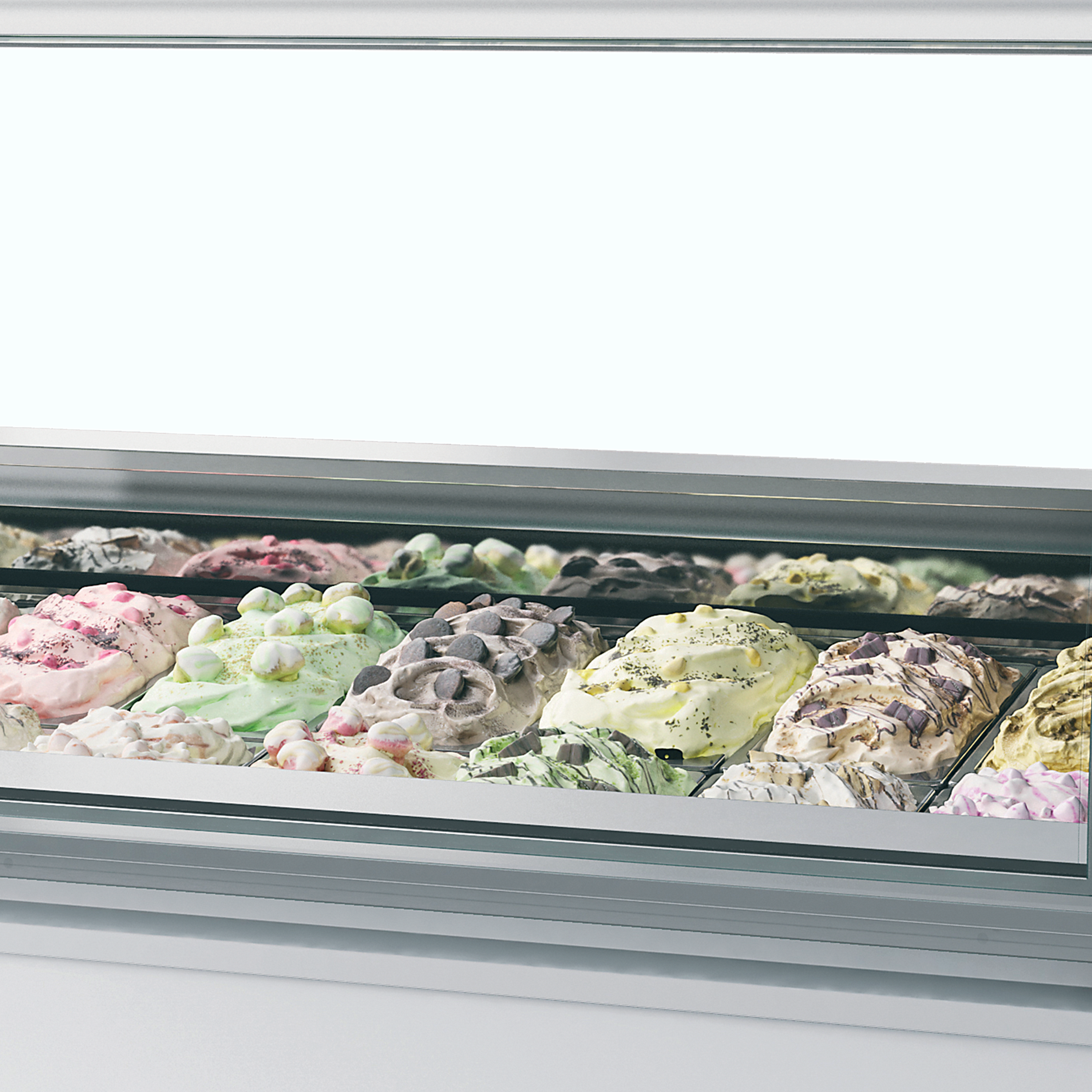 ISA Ventilated ice cream display - MILLENNIUM LX18