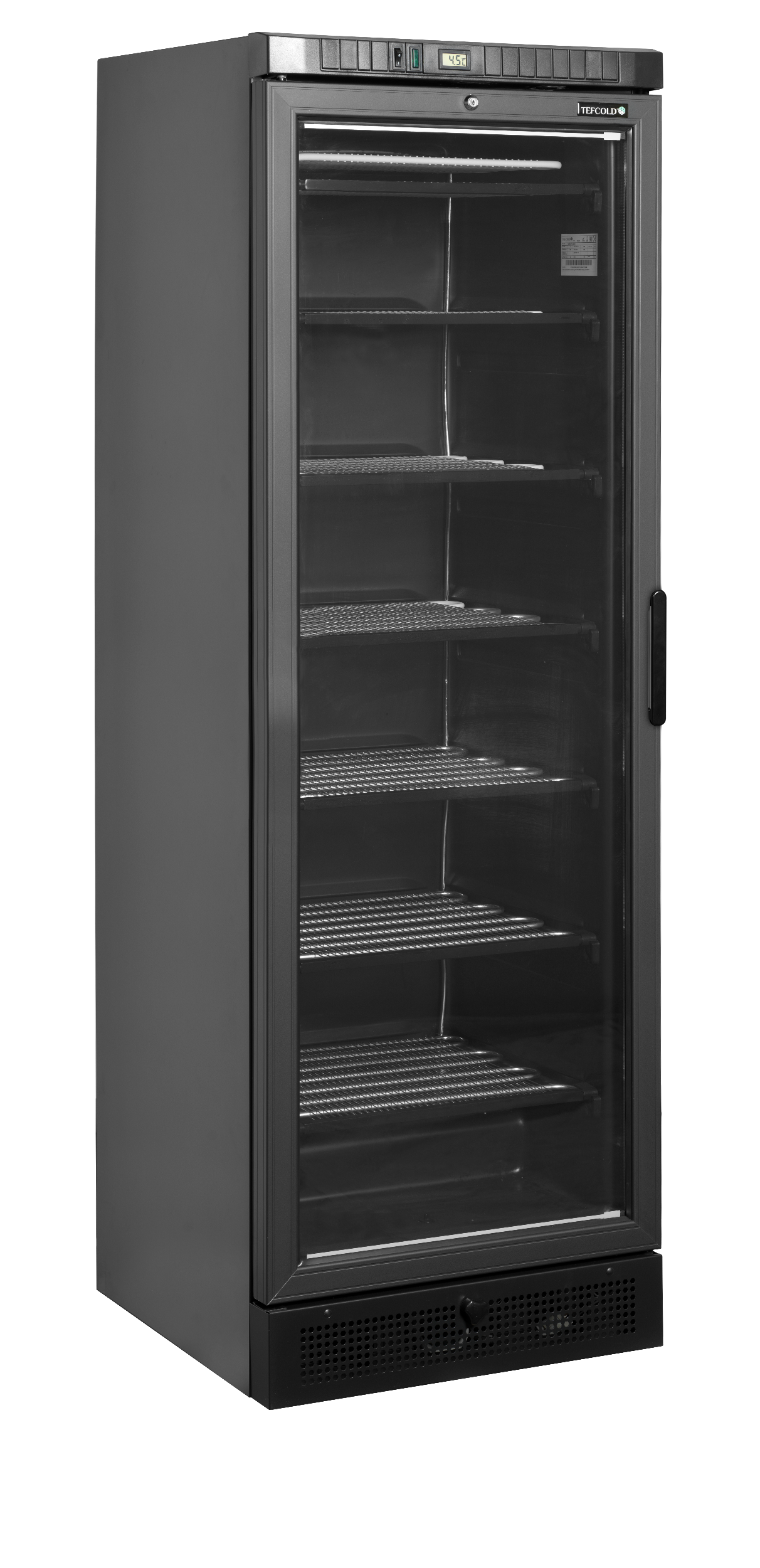 TEFCOLD Gefrierschrank, linkshändig - UFSC371G Schwarz L/H