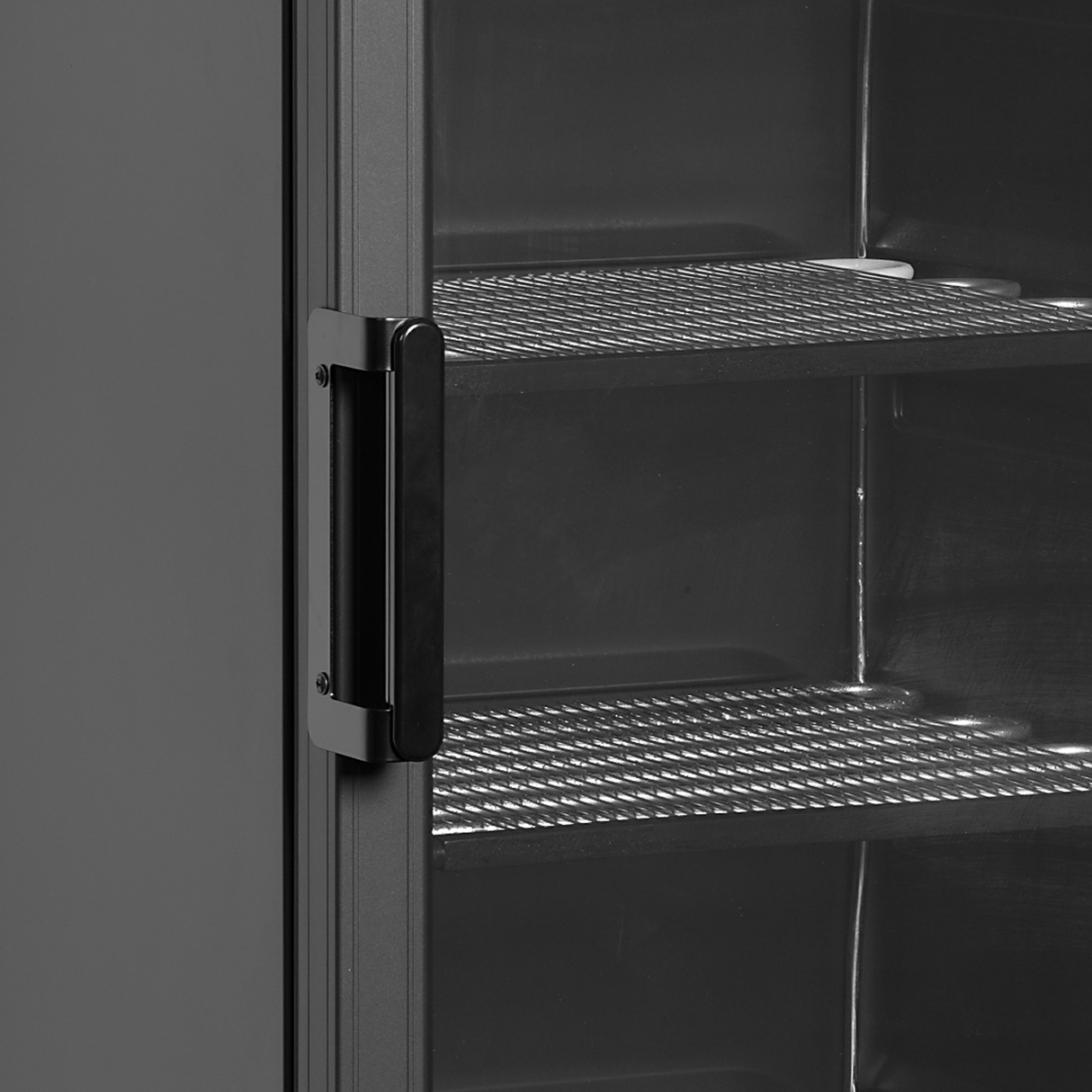 TEFCOLD Freezer glass door - UFSC371G Black