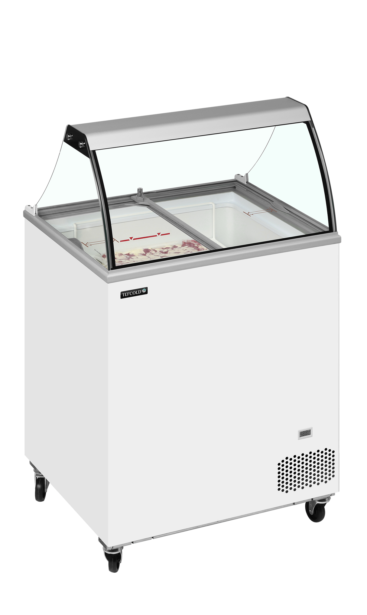 TEFCOLD Gefrierschrank für Speiseeis - IC201SC+SO