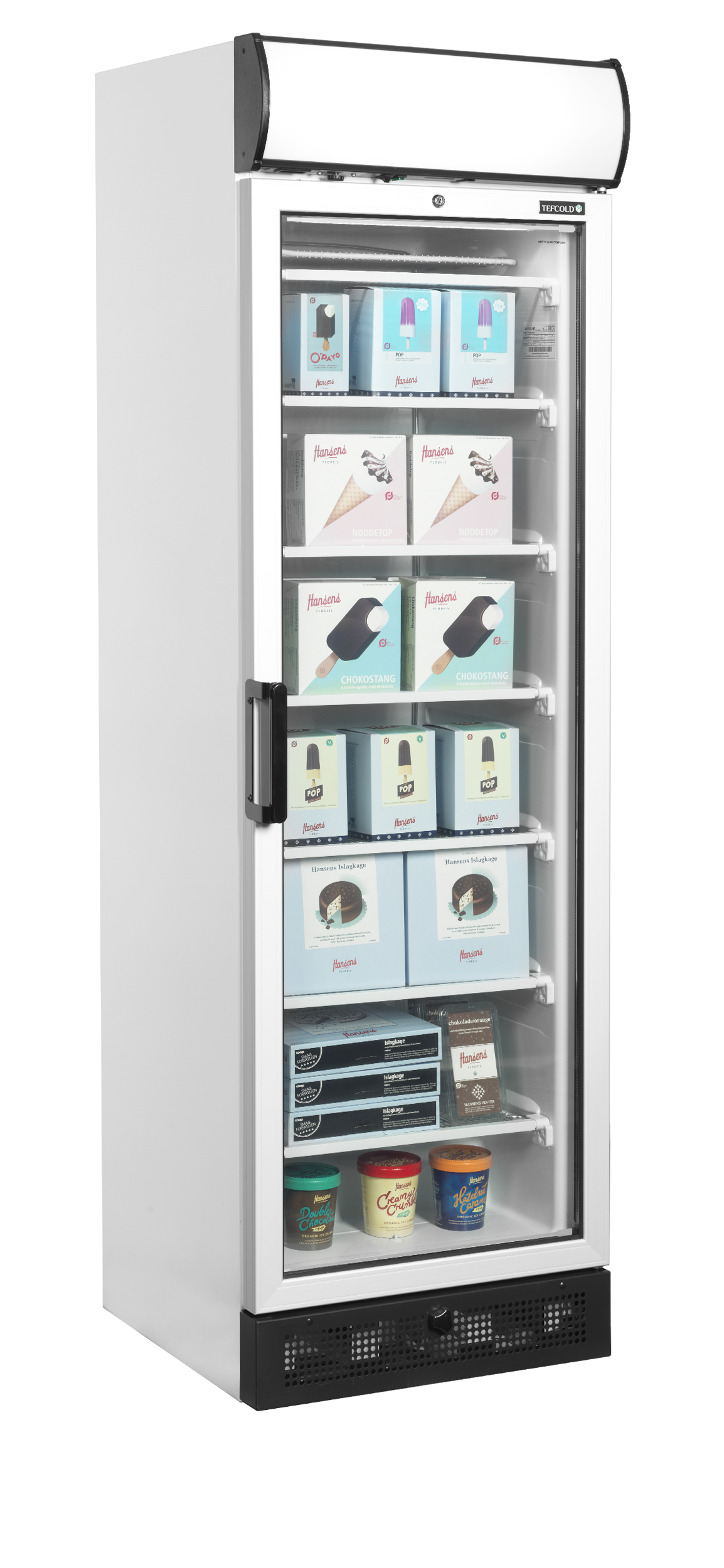 TEFCOLD Glastür für Gefrierschrank - UFFS371GCP