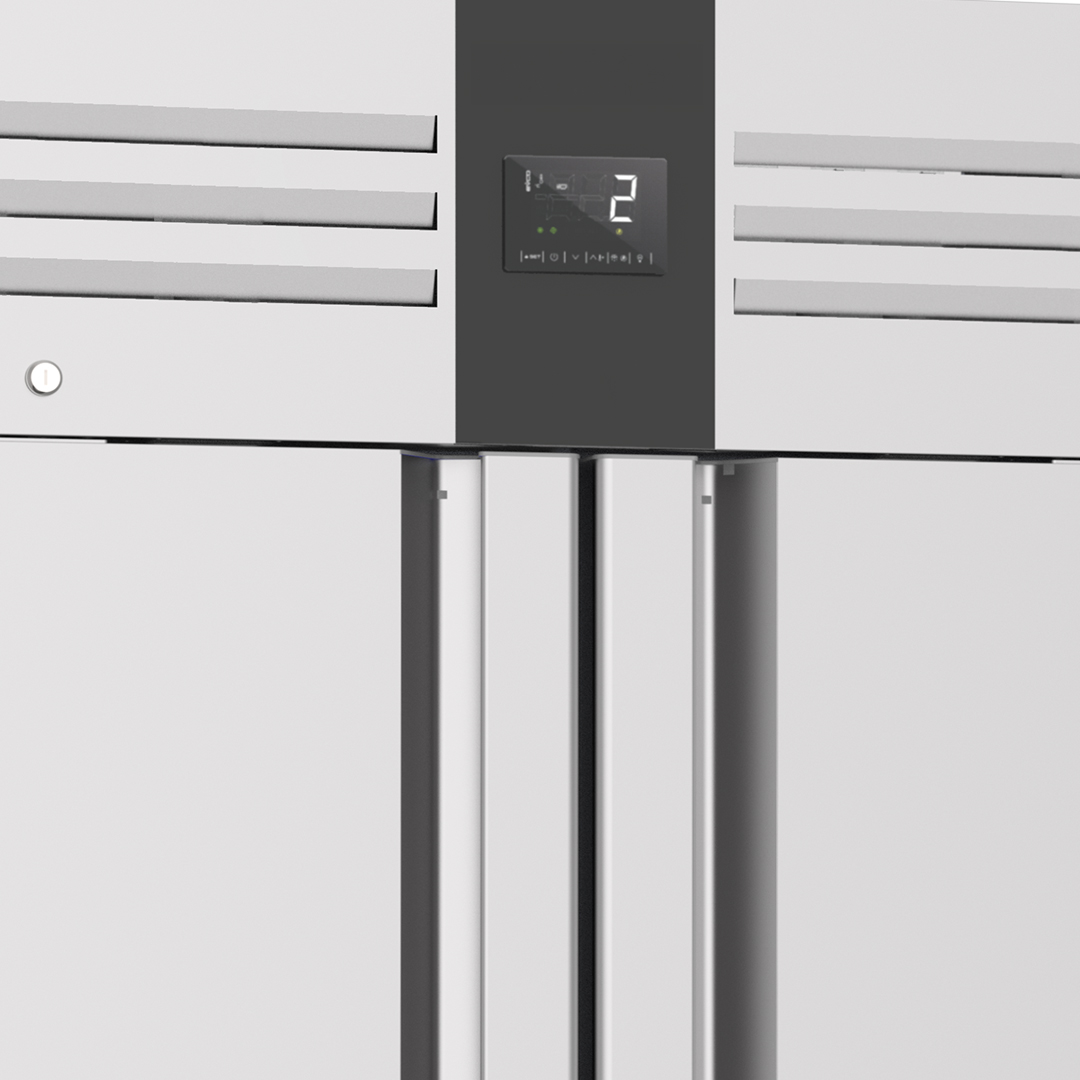 2 deurs koelkast GN2/1 - GETROPICALISEERD - TEFCOLD