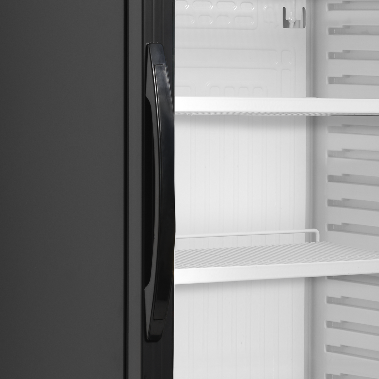 TEFCOLD Flaschenkühler - CEV425 1 LED Innen weiß Außen schwarz (T401)