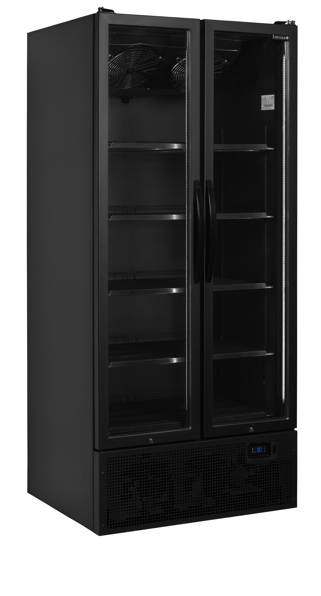 Tefcold Bottle Cooler - FS890H BLACK  Tefcold