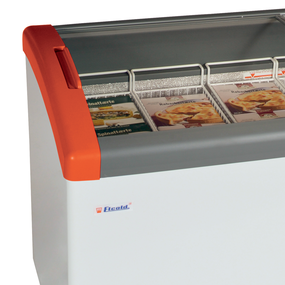 Elcold Gefriertruhe mit Schiebedeckel - FOCUS 106 RED