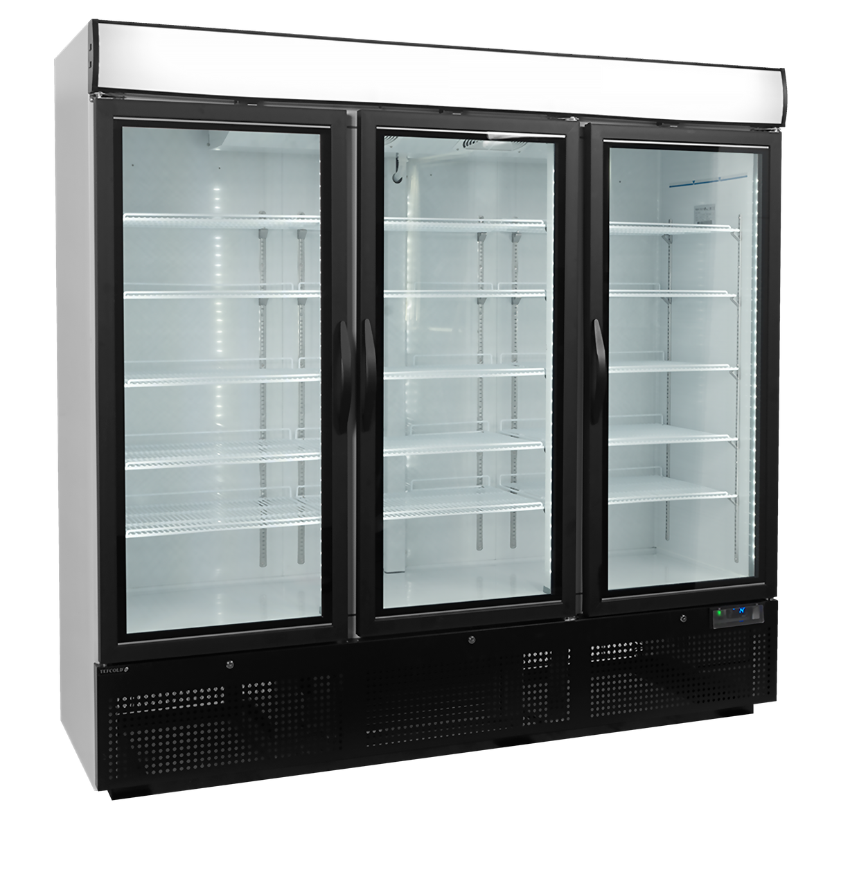 TEFCOLD Gefrierschrank mit Vitrinenaufsatz - NF7500G