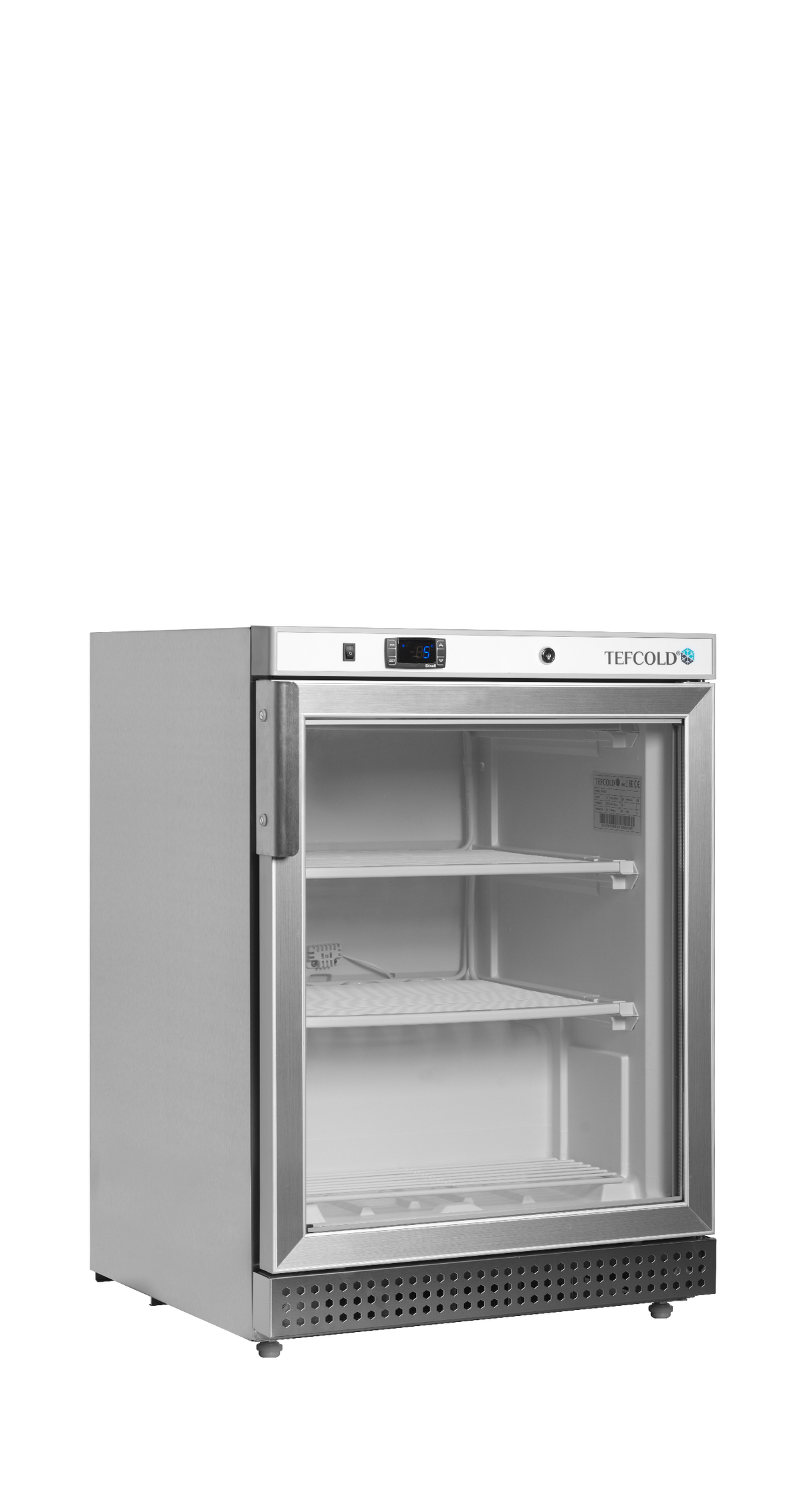 TEFCOLD Gefrierschrank mit Vitrinenaufsatz - UF200SG
