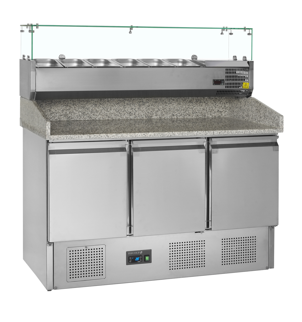 TEFCOLD Pizzatisch inkl. Belagseinheit - PT1365 + VK33-140