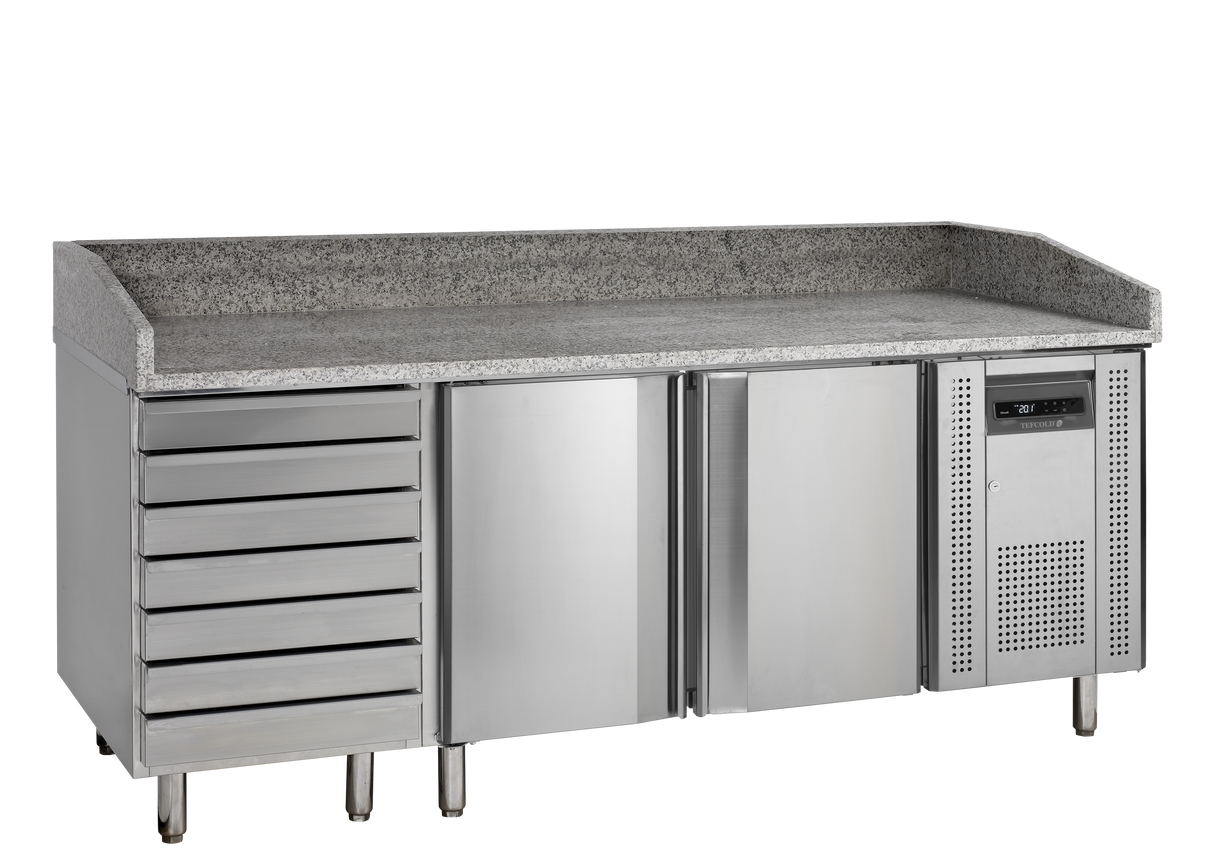 TEFCOLD Pizza table GN1/1 - PT1310