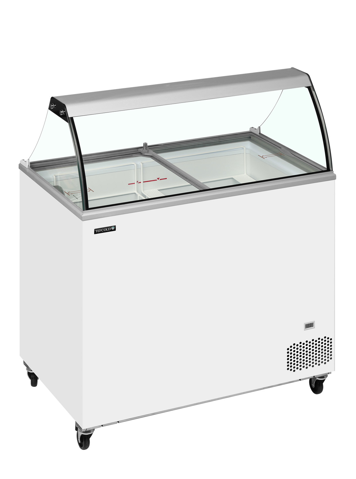 TEFCOLD Gefrierschrank für Speiseeis - IC301SC+SO