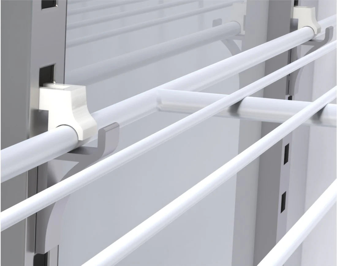 Cubo Drankenkoelkast 335L - Glazen deur met reclamedisplay - Afsluitbaar met slot - Energiezuinig - CS-370W-EE