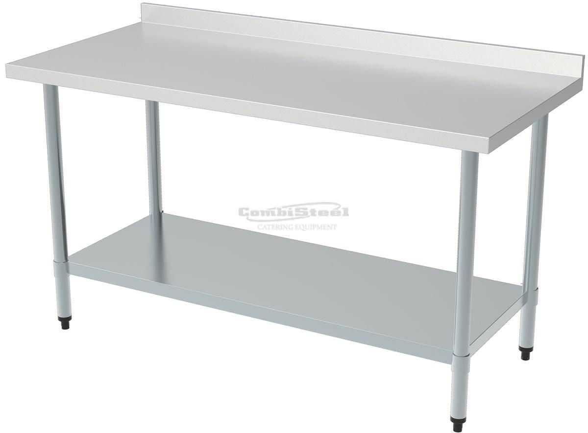 Combisteel 700 Stainless Steel Wall Worktable 700mm Wide - 7490.0060 Stainless Steel Wall Tables Combisteel
