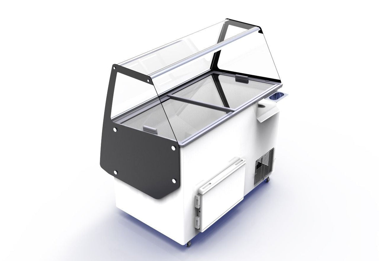 Combisteel Cuba Ice Cream Display Freezer 13 x 5 Litre - 7472.0145 Ice Cream Display Freezers Combisteel