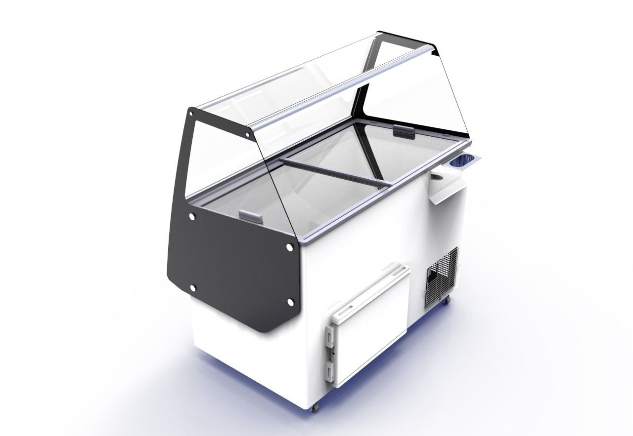 Combisteel Cuba Ice Cream Display Freezer 13 x 5 Litre - 7472.0145 Ice Cream Display Freezers Combisteel