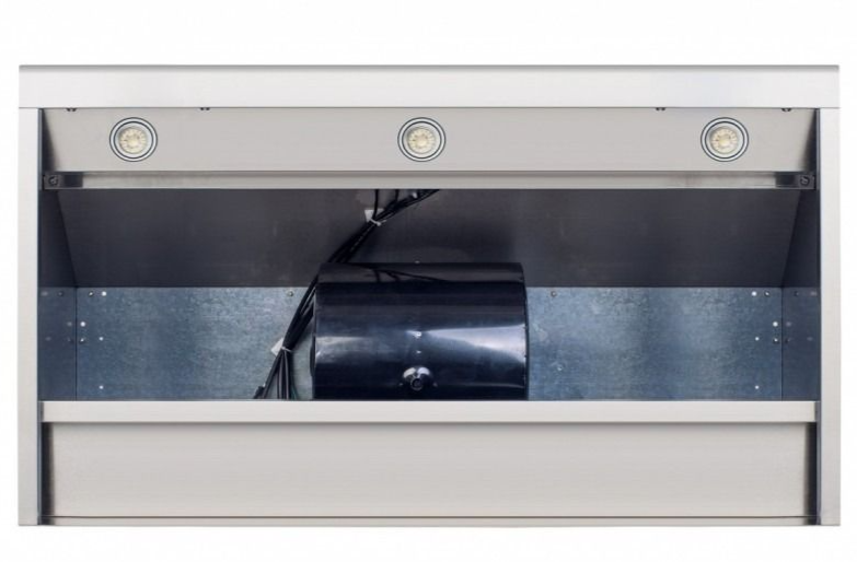 Combisteel Deep Extraction Hood 1200mm Wide With Motor, Filters & LED Lights - 7227.0100 Kitchen Canopies & Cooker Hoods Combisteel