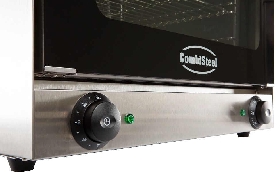 Combisteel Electric Twin Fan Convection Oven with Steam 5 x 2/3GN- 7466.0003 Convection Ovens Combisteel