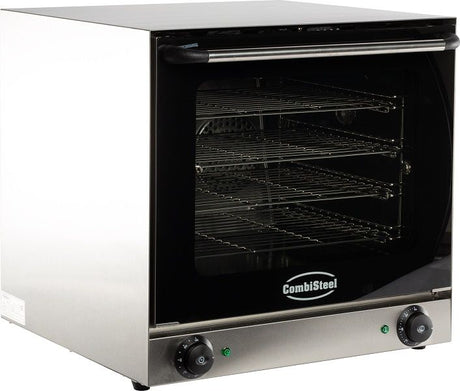 Combisteel Electric Twin Fan Convection Oven with Steam 5 x 2/3GN- 7466.0003 Convection Ovens Combisteel