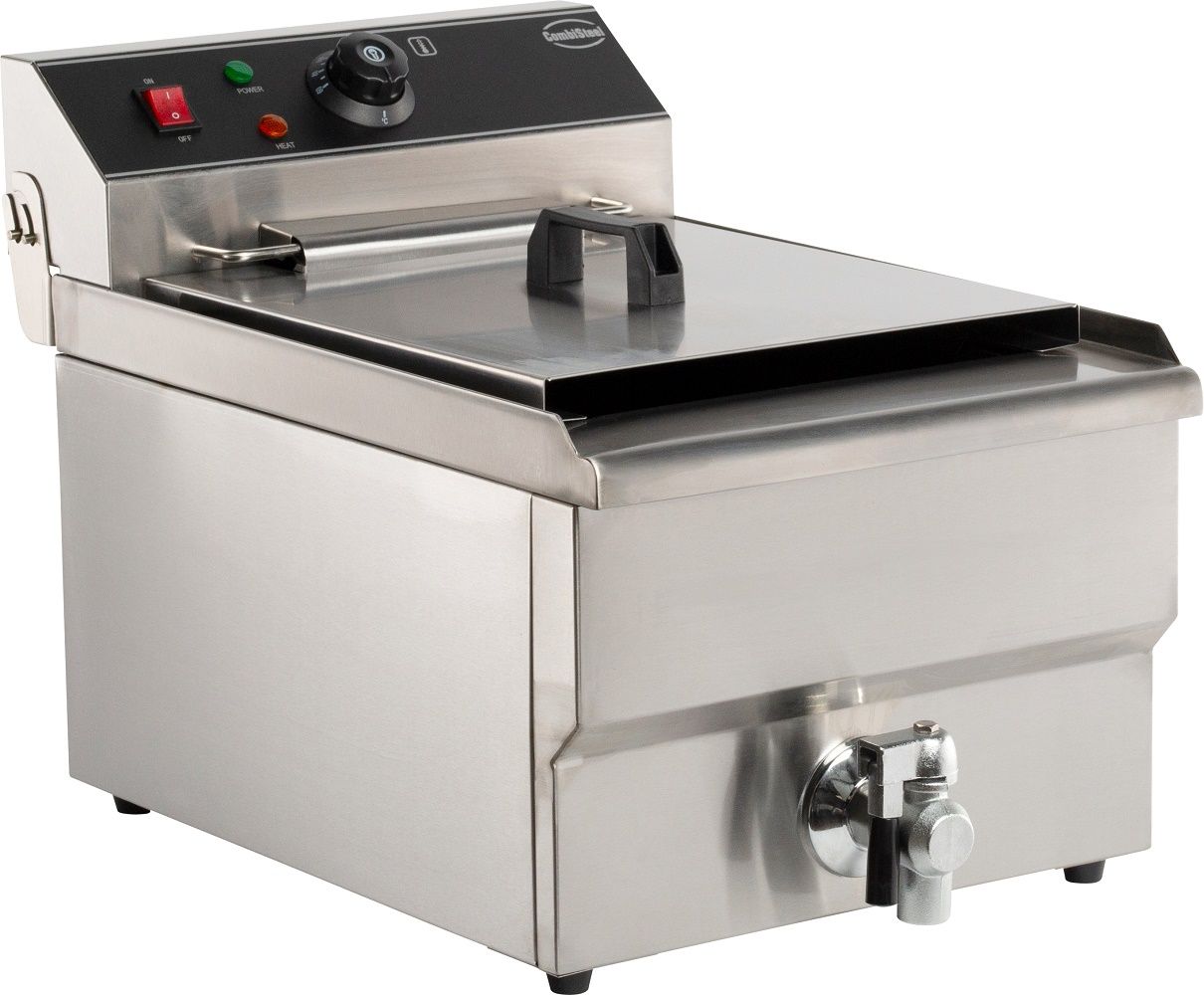 Combisteel Electric Counter Top Fryer Single Tank 10 Litre - 7455.1006 Countertop Electric Fryers Combisteel