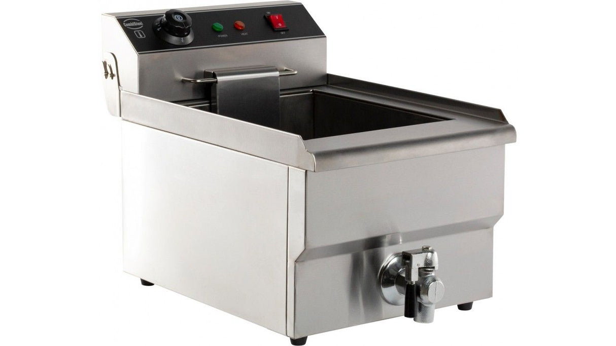 Combisteel Electric Counter Top Fryer Single Tank 8 Litre - 7455.1000 Countertop Electric Fryers Combisteel