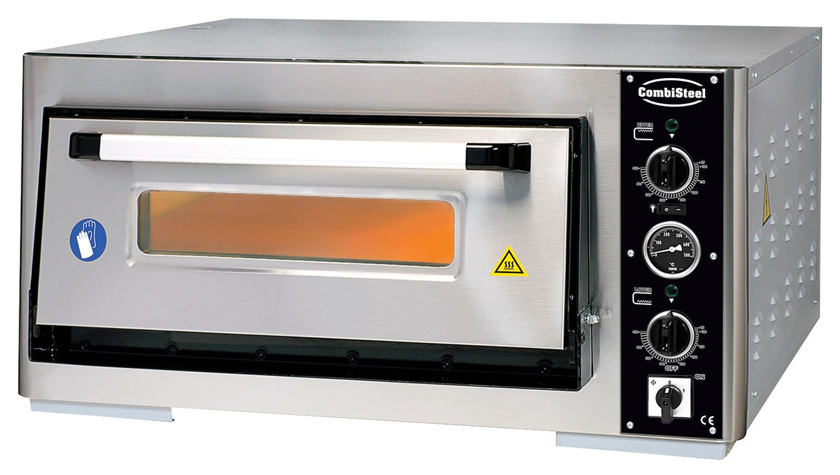 Combisteel Electric Single Deck Pizza Oven - 7491.1015 Single Deck Pizza Ovens Combisteel