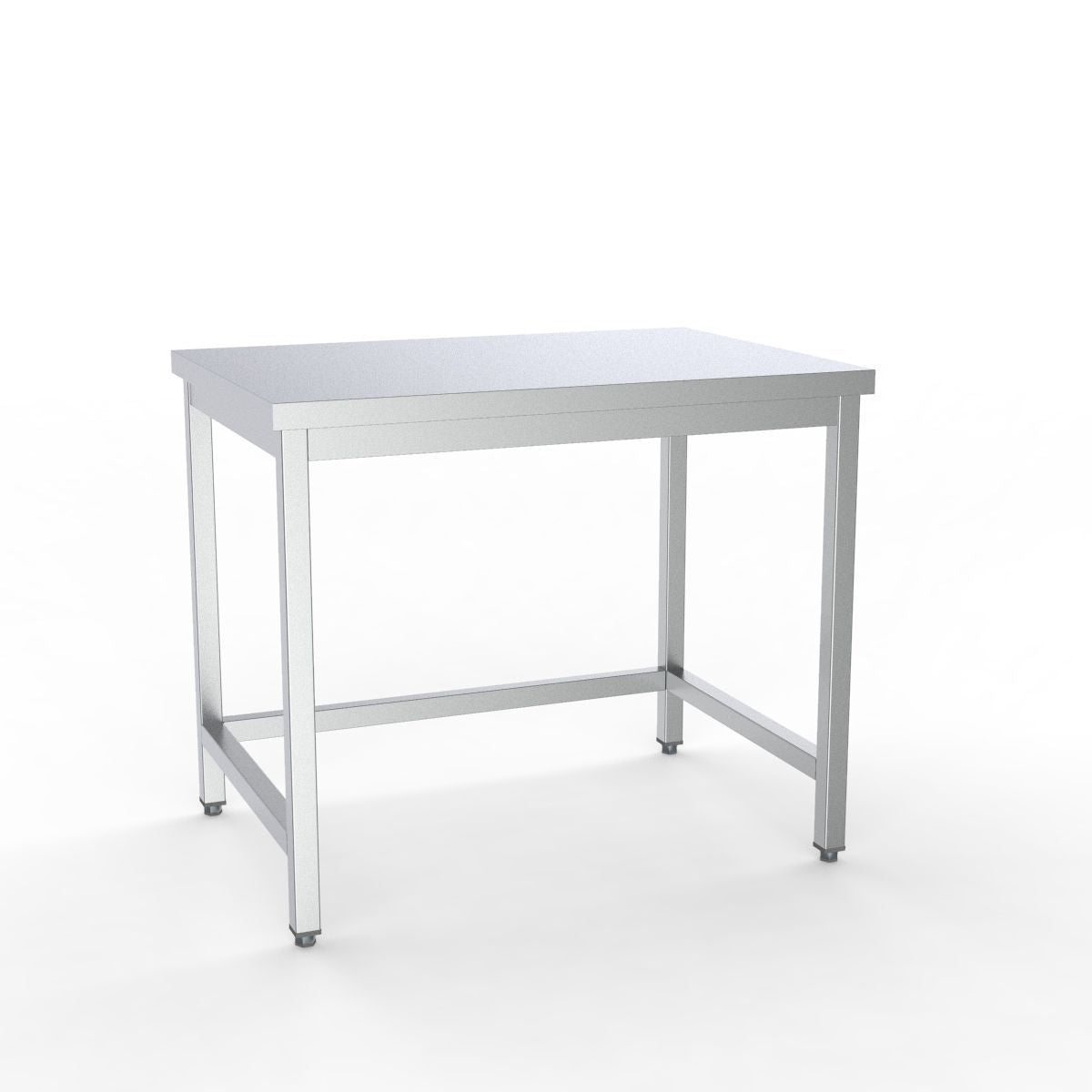 Combisteel Full 430 Stainless Steel 600 Line Worktable 2000mm Wide - 7333.0018 Stainless Steel Centre Tables Combisteel
