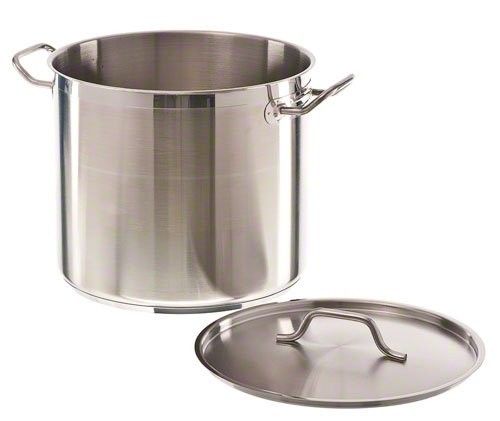 Combisteel Stainless Steel Midi Stock Pot With Lid 6.3 Litre - 7501.0045 Stock Pots Combisteel