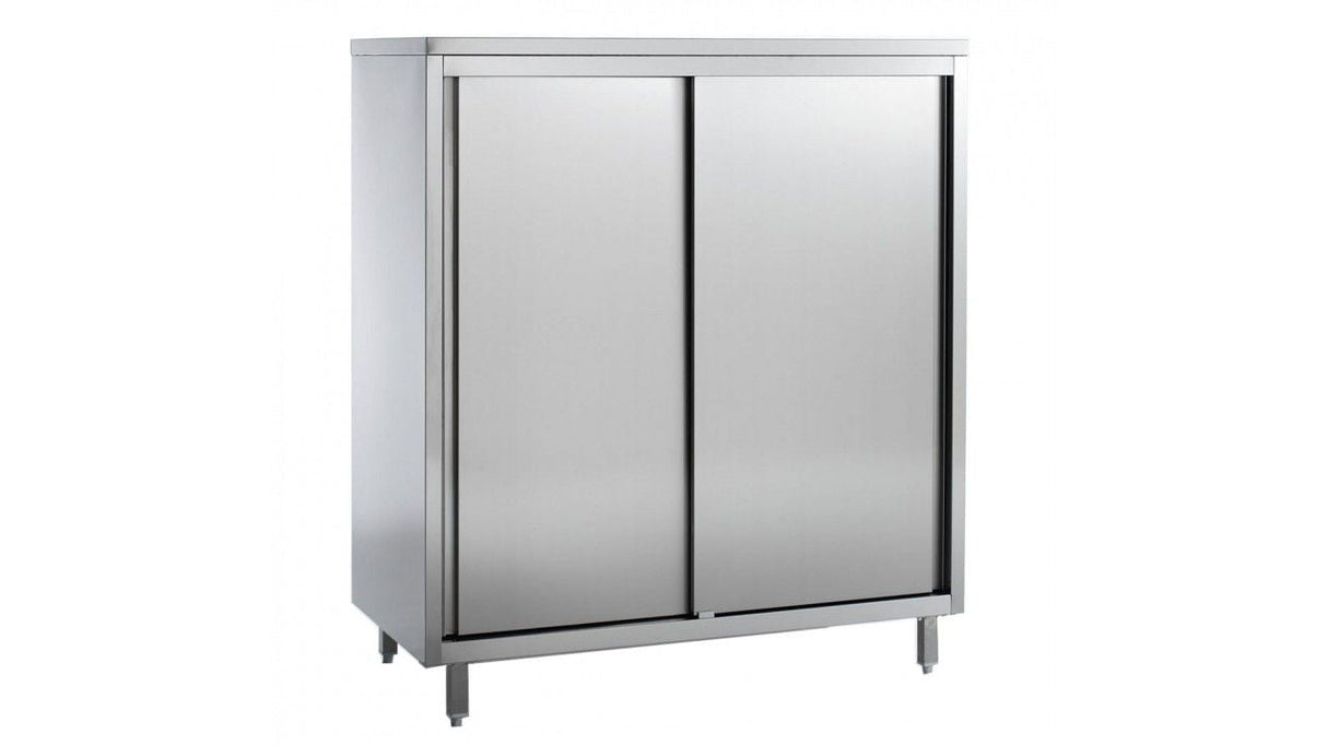 Combisteel Stainless Steel Storage Pantry Cupboard 1200mm - 7452.0064 Stainless Steel Floor Standing Cupboards Combisteel