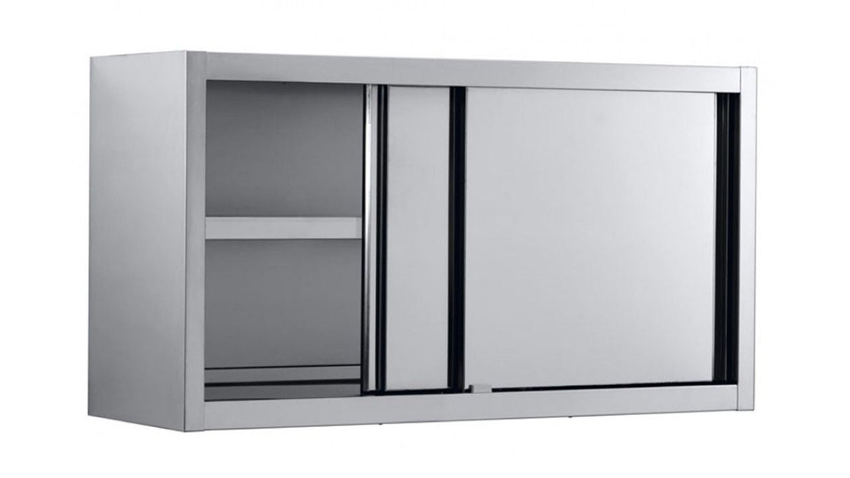 Combisteel Wall Cupboard With Sliding Doors 2000mm - 7452.0062 Stainless Steel Wall Cupboards Combisteel