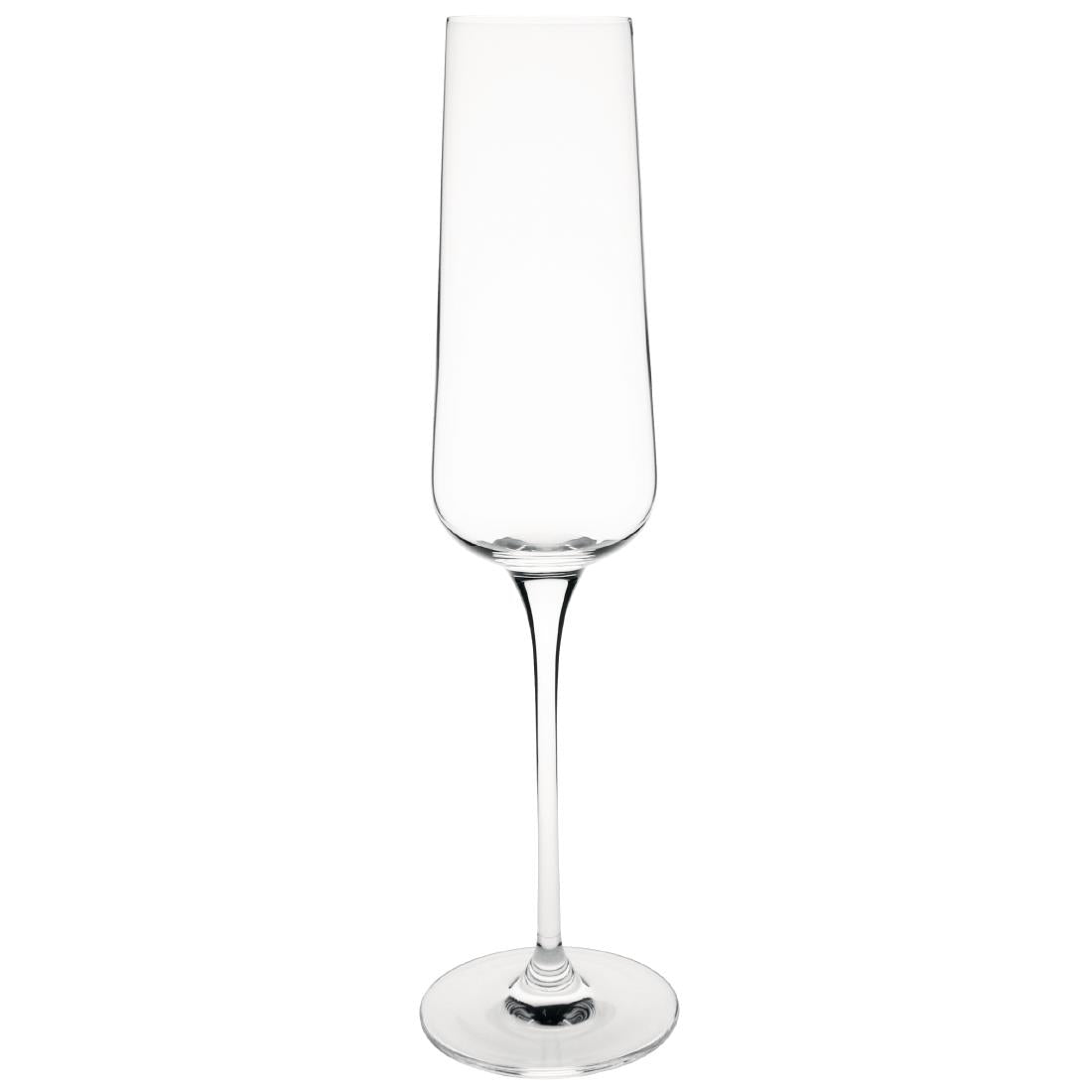 Olympia Claro One Piece Angular Champagne Flute 260ml (Pack of 6) - CS467 Olympia