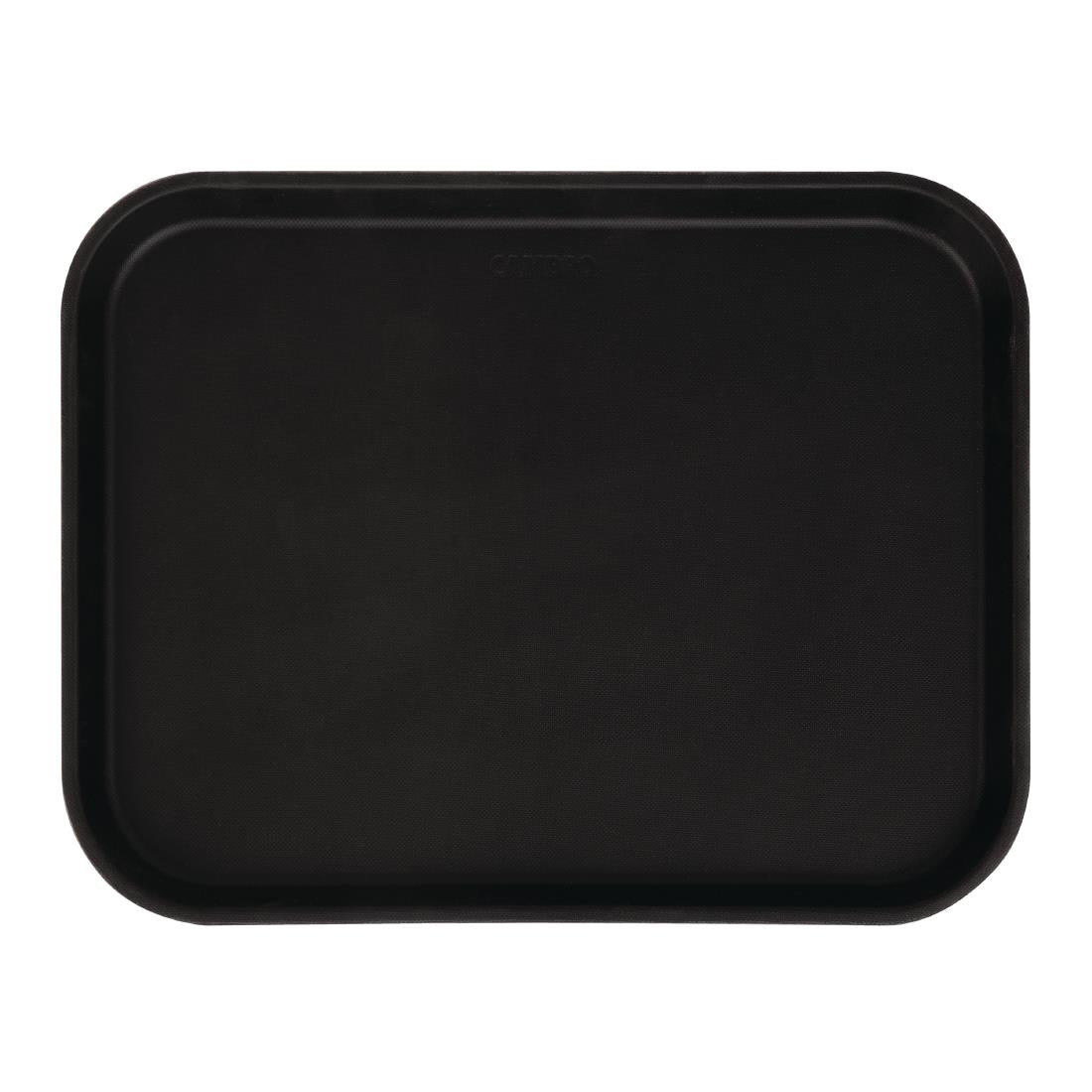 Cambro Camtread Fibreglass Rectangular Non-Slip Tray Black 457mm - CT277 Cambro