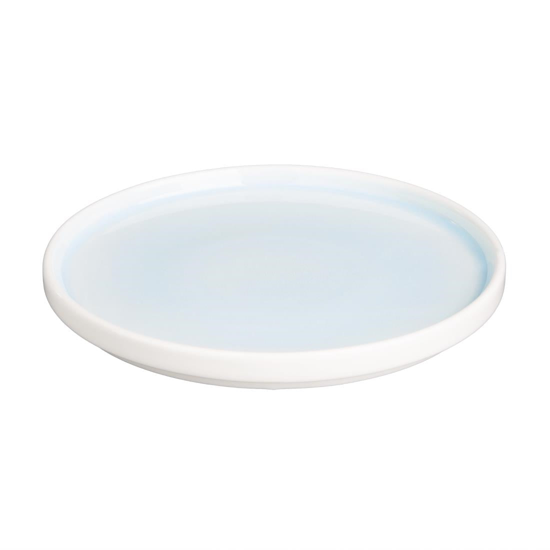 Olympia Fondant Plates Aqua 215mm (Pack of 6) - CU175 Olympia
