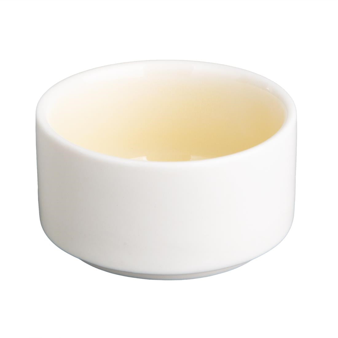 Olympia Fondant Dipping Dishes Lemon 68mm (Pack of 12) - CU417 Olympia