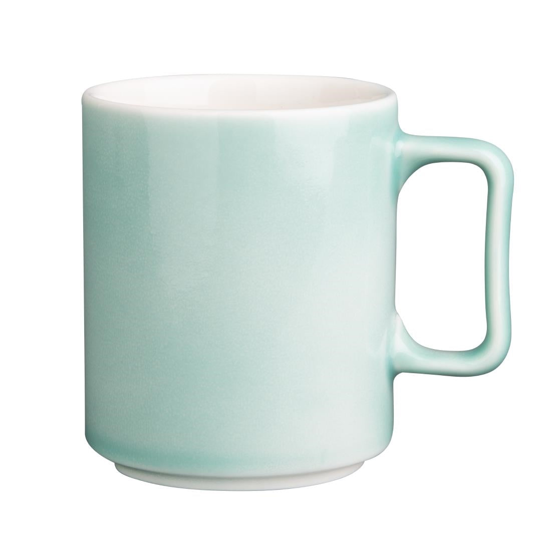 Olympia Fondant Mugs Mint 340ml (Pack of 6) - CU436 Olympia