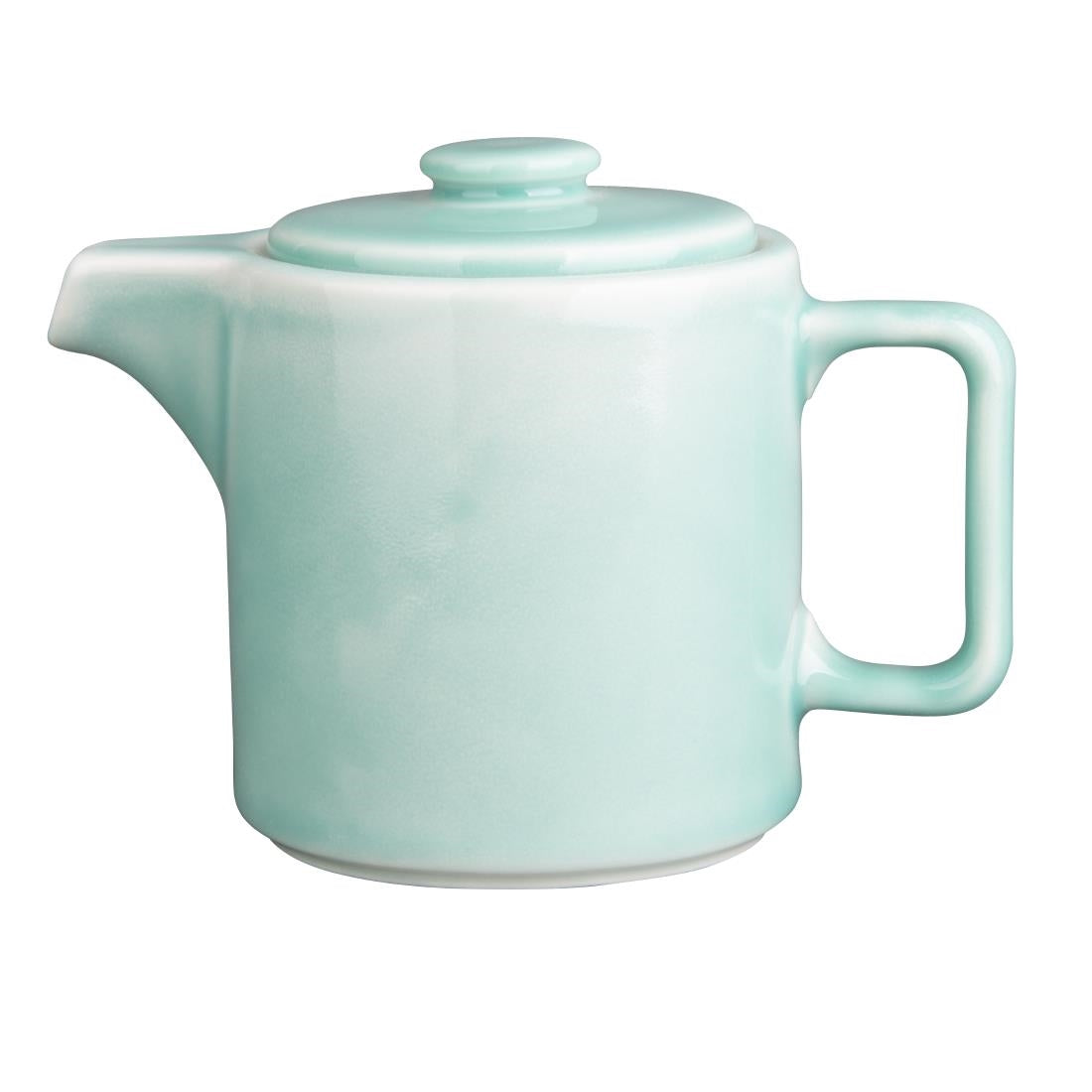 Olympia Fondant Tea Pots Mint 450ml (Pack of 2) - CU439 Olympia