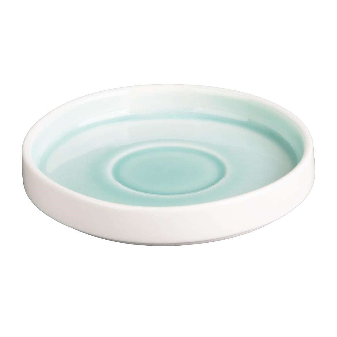 Olympia Fondant Saucers Mint 115mm (Pack of 6) - CU441 Olympia