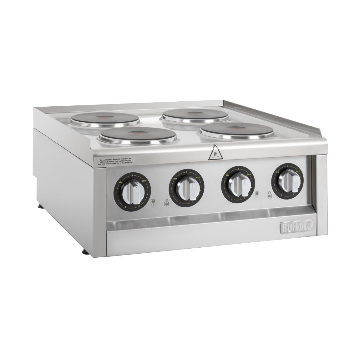 Buffalo 600 Series 4 Ring Electric Hob - CU471 Buffalo