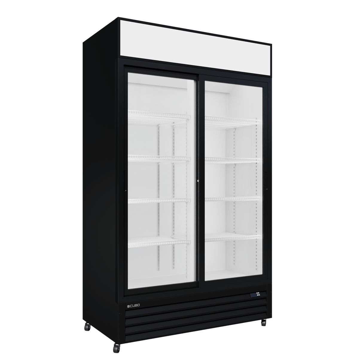 Cubo Drankenkoelkast 525L - 2 Schuifdeuren van glas met luifel voor verkoop - Afsluitbaar - CS-690B-EE