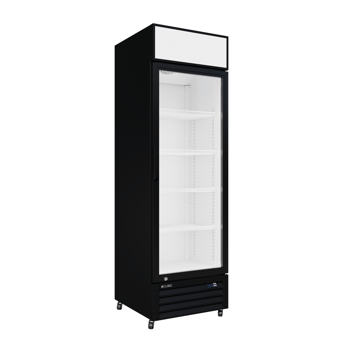 Cubo Drankenkoelkast 335L - Glazen deur met reclamedisplay - Afsluitbaar met slot - Energiezuinig - CS-370W-EE