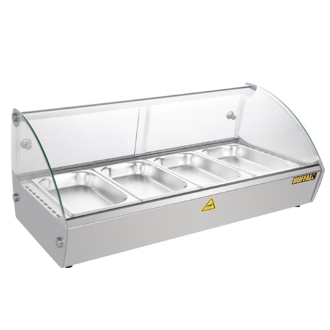 Buffalo Countertop Heated Food Display 800mm - CW147 Buffalo