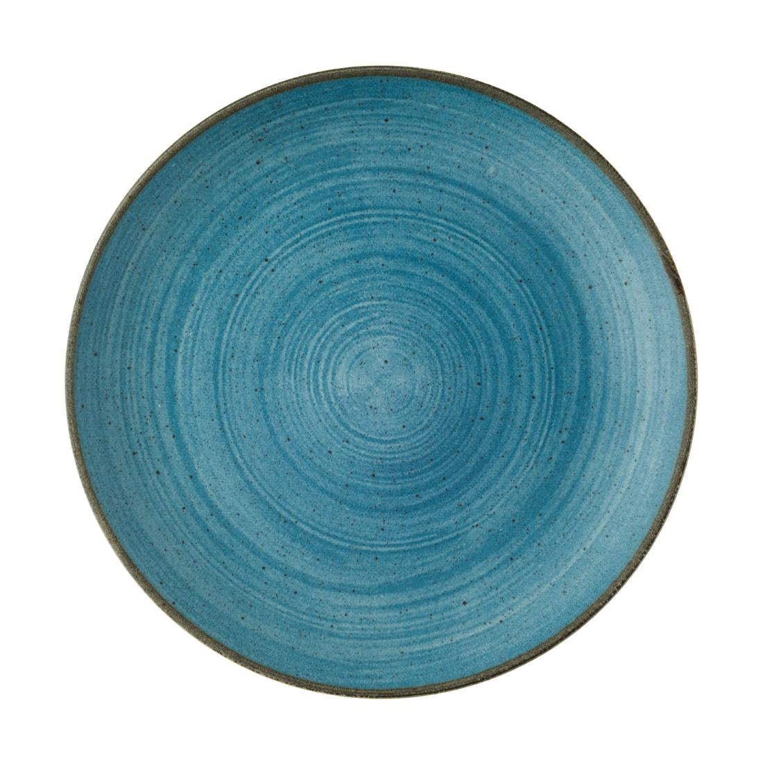 Churchill Stonecast Raw Evolve Coupe Plates Teal 260mm (Pack of 12) - CX658 Churchill