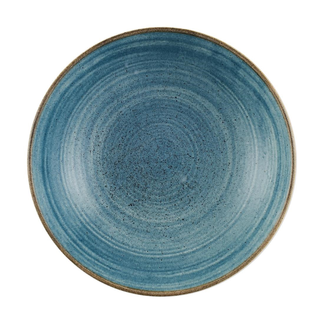 Churchill Stonecast Raw Coupe Bowls Teal 184mm (Pack of 12) - CX660 Churchill