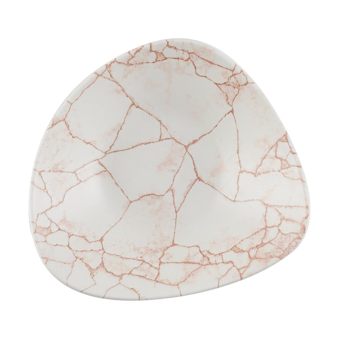 Churchill Studio Prints Kintsugi Lotus Bowls Coral 228mm (Pack of 12) - CX687 Churchill