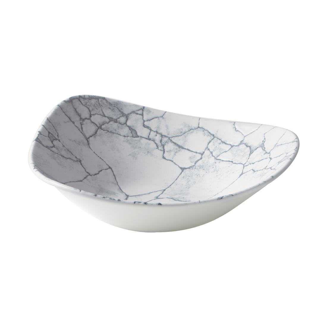 Churchill Studio Prints Kintsugi Pearl Grey Lotus Bowls 228mm (Pack of 12) - CX696 Churchill