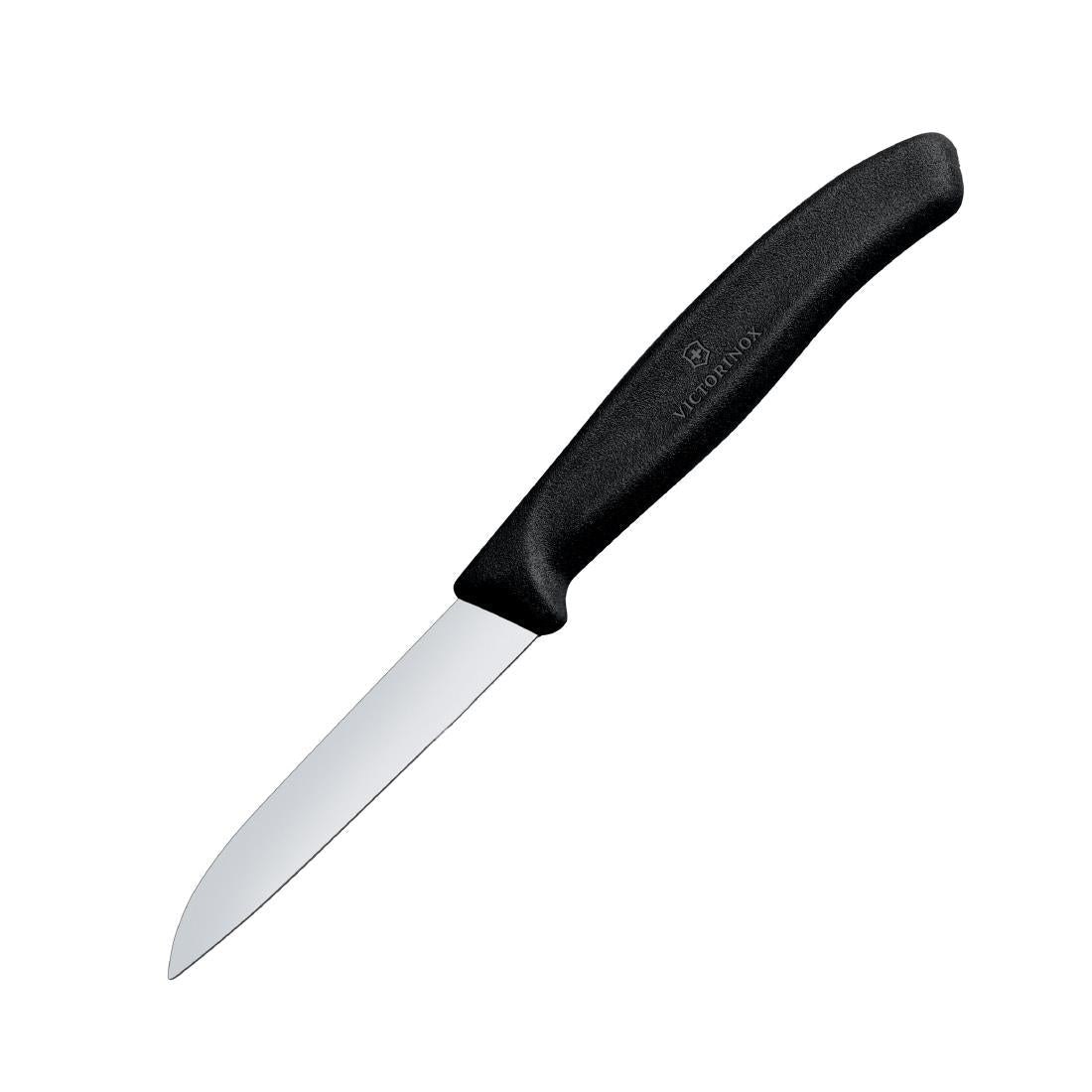 Victorinox Paring Knife Straight Blade Black 8cm - CX747 Victorinox