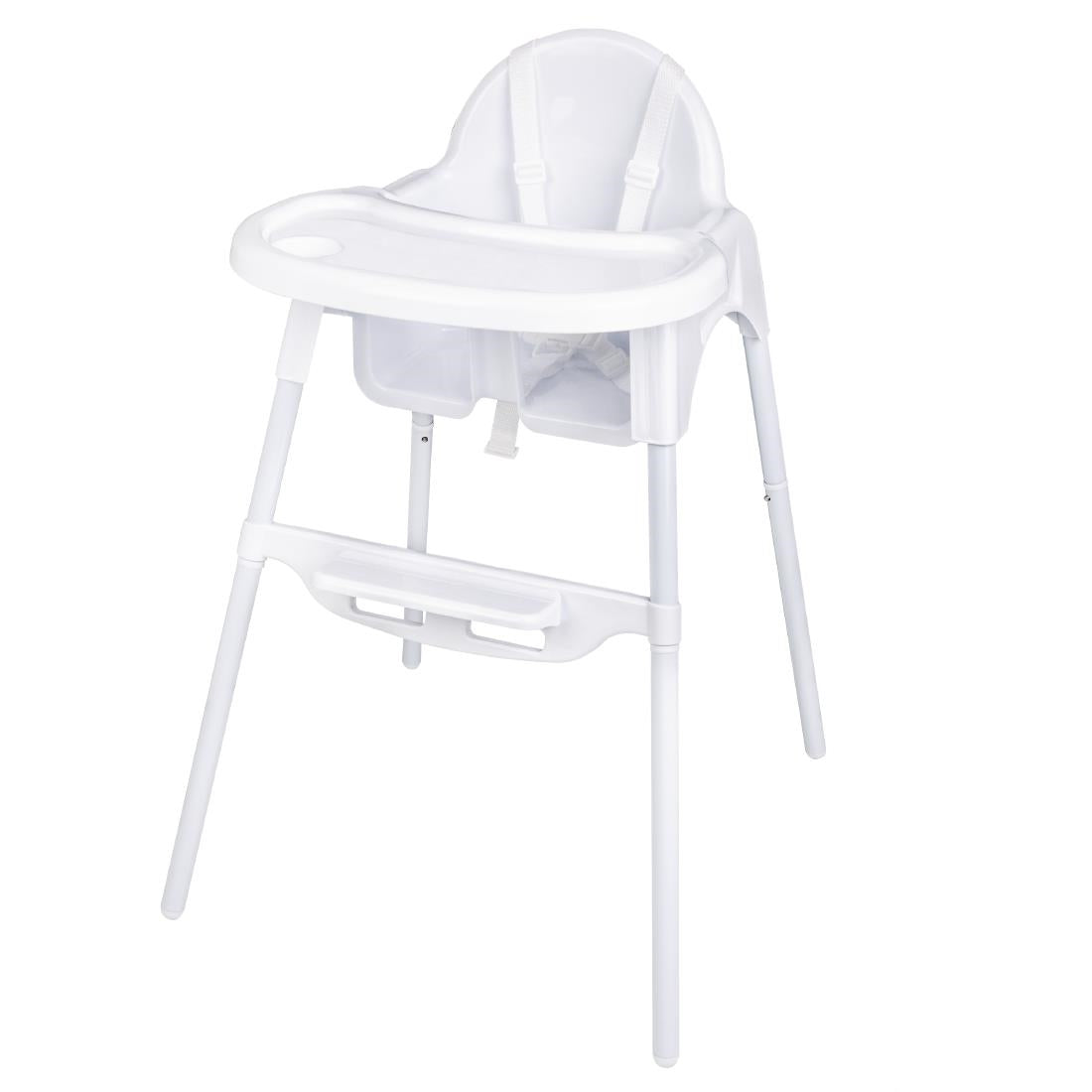Bolero Highchair Bright White Single - CY599 Bolero