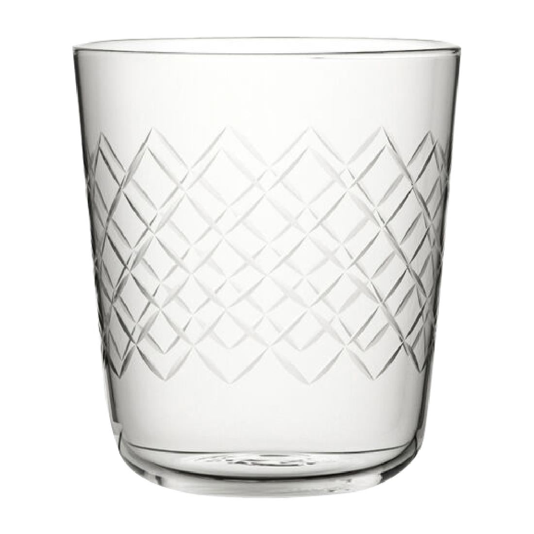 Utopia Raffles Diamond Tumblers 360ml (Pack of 6) - CZ064 Utopia
