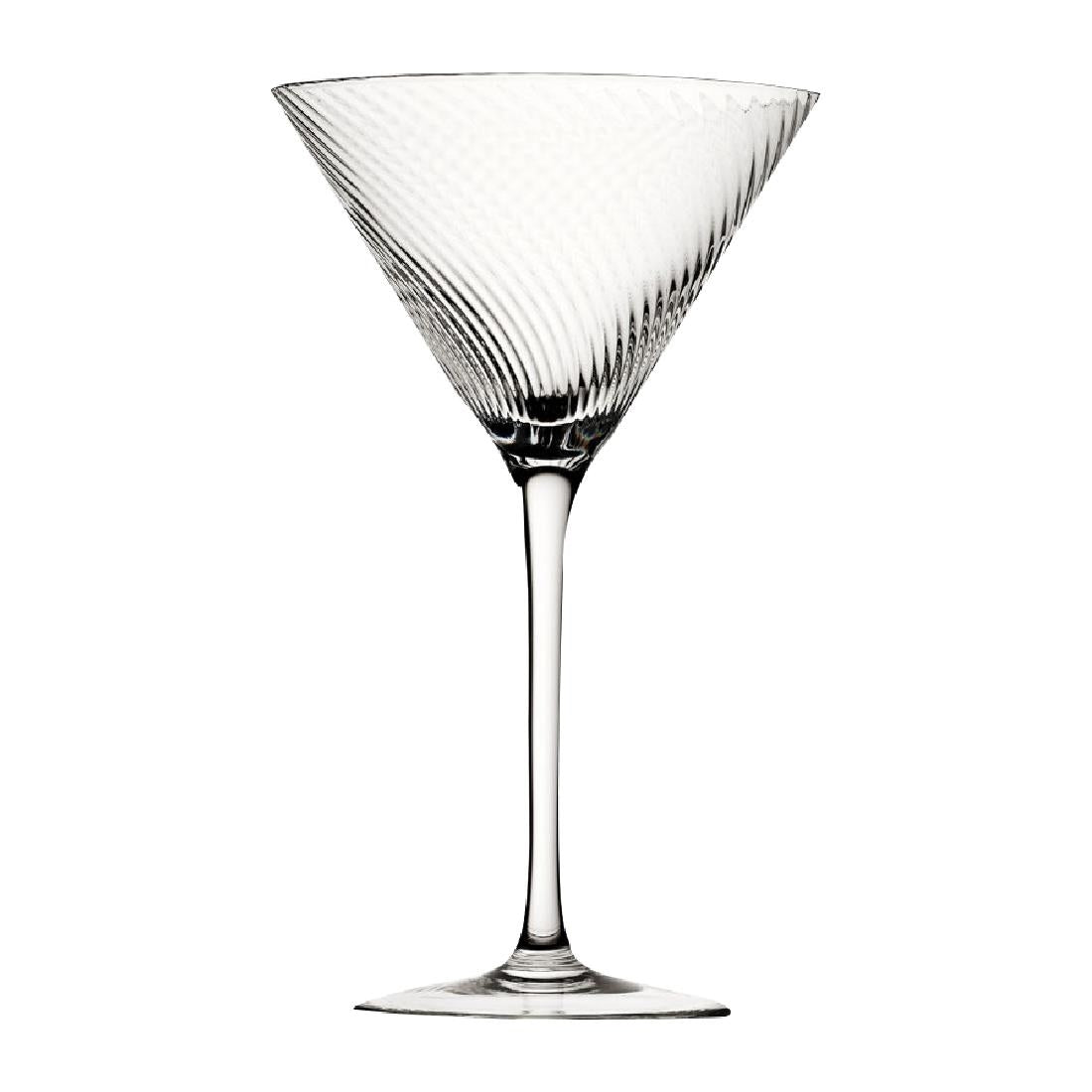 Utopia Twisted Hayworth Martini Glasses 300ml (Pack of 6) - CZ072 Utopia