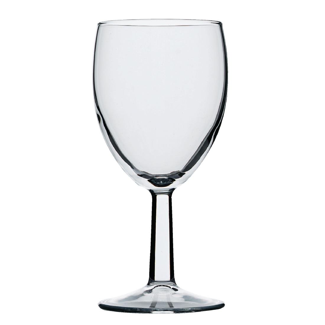 Utopia Saxon Wine Goblets 260ml CE Marked at 175ml (Pack of 48) - D097 Utopia