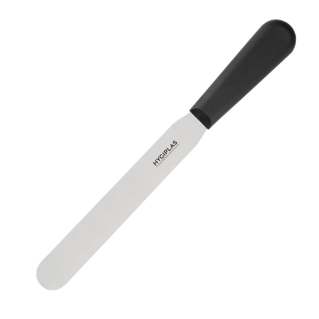 Hygiplas Straight Blade Palette Knife Black 20.5cm - D404 Hygiplas