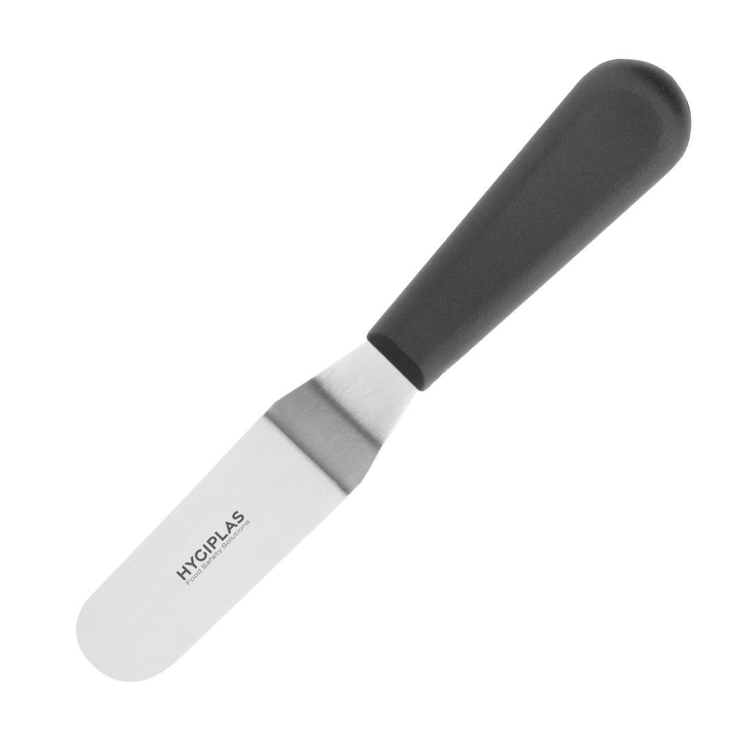 Hygiplas Angled Blade Palette Knife Black 10cm - D420 Hygiplas